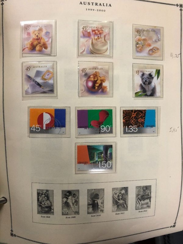 MODERN INTERNATIONAL COLLECTION – 1997-1999 A TO Z IN SCOTT INTERNATIONAL A...