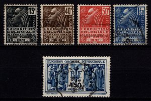 France 1930–31 International Colonial Exhibition, Set [Used]