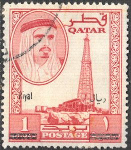 Qatar #110G Used