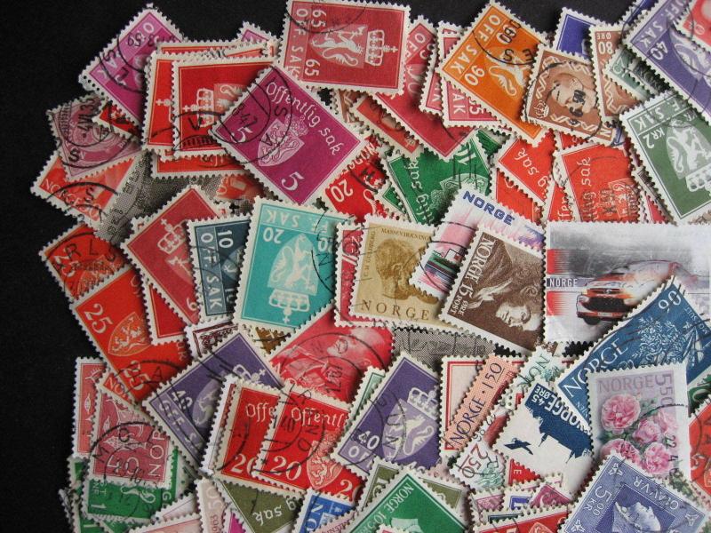 Hoard breakup mixture 300 NORWAY Duplicates & mixed condition