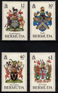 BERMUDA 1984 Coats of Arms; Scott 457-60, SG 482-85; MNH