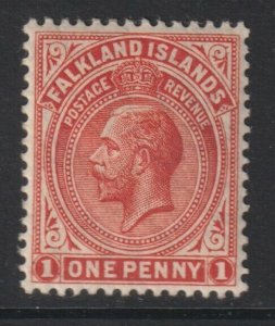 Falkland Islands Sc# 31 KGV 1912 - 1914 MMH 1 pence issue CV $5.50