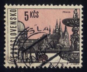 Czechoslovakia #1353 Prague, CTO (0.25)