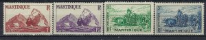 Martinique 221-25 MH 1947 issues (an8970)