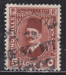 Egypt 135 King Fuad 1929