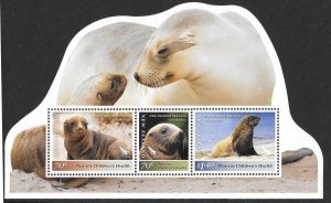 NEW ZEALAND SGMS3388 2012 SEA LIONS MNH