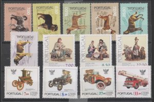 1981 Portugal 3 MNH* Set / Dogs / Christmas / Fire Engines 19902-