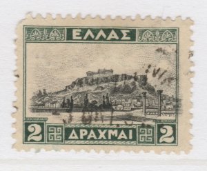 1933 GREECE 2d Type II Used Stamp A27P17F23056-