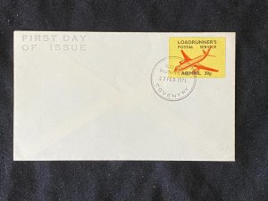 1971 STRIKE POST COVER