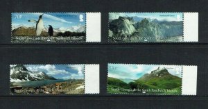 South Georgia, 2017, Landscapes, MNH set