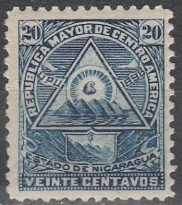 Nicaragua #109I F-VF Unused CV $25.00  (V3384)