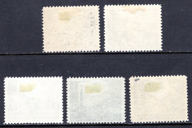 Croatia  #44-48   Unused   VF   CV $12.15   ....   1540033