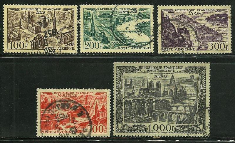 France # C23-27, Used