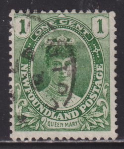 Newfoundland 104 Queen Mary 1¢ 1911