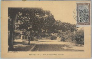 81174 - MADAGASCAR - POSTAL HISTORY - single stamp on POSTCARD from MAJUNGA