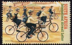 South Africa - 2006 Velo Mondial Bicycles MNH** SG 1582