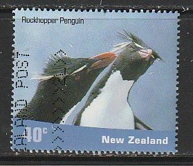 2001 New Zealand - Sc 1744 - used VF - 1 single - Rockhopper Penguin