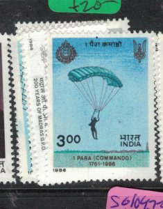 India SG 1195-9 MNH (6dxt) 