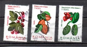 Romania 4443-4445 used