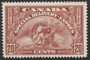 Canada #E6 20c 1935 Special Delivery F-VF Mint OG NH