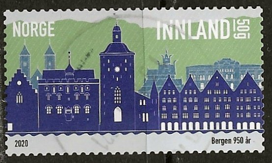 Norway ~ Scott # 1890 ~ Used ~ Bergen