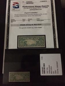 C9 Mint Never Hinged SMQ GRADED 95 