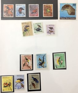 Paraguay Papua Netherlands Panama BIRDS MNH Used (60+)(SK138