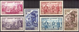 Algeria 1954 Architecture Orleansville Earthquake Set of 6 MNH