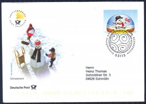 Germany 2014 Winter Snowmen Mi. 3111 FDC