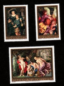 Liechtenstein # 595-597 Mint!