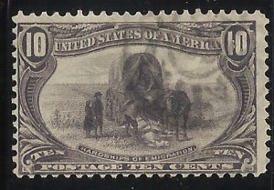 290 10c Used VG-Fine Centering