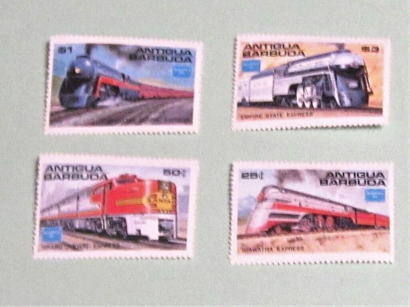 Antigua Barbuda - 934-38, MNH Set. AMERIPEX '86. SCV - $16.00. See note ...