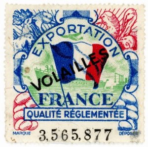 (I.B) France Cinderella : Export Label (Poultry)