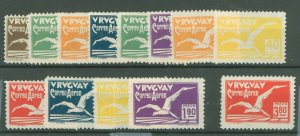 Uruguay #C14-C25 Unused Single (Complete Set)