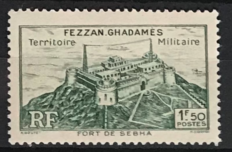 Libya Fezzan-Ghadames #1N4 MLH CV$0.55