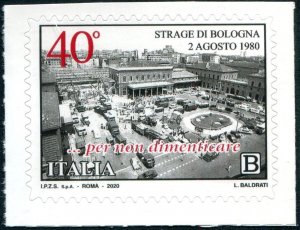 2020 Italy Bologna Massacre SA (Scott 3652) MNH