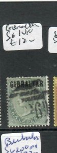 GIBRALTAR  (P1101B)  QV  1/2D SG 1   VFU 