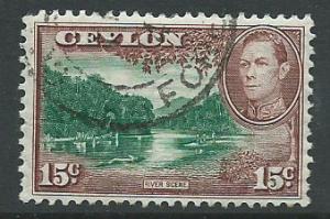 Ceylon George VI  SG 390 Used