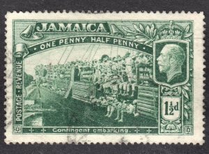 Jamaica Scott 77 wtmk 3 F to VF used.