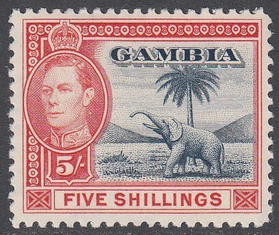 Gambia 142 MH CV $21.00