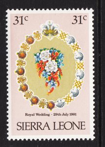 Sierra Leone 509 Royal Wedding MNH VF