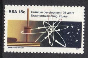 South Africa 1977 MNH Uranium development  complete