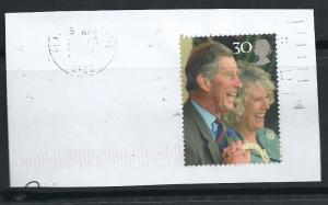 GB  QE II  from SG MS 2531 30p First Day postmark VFU on ...