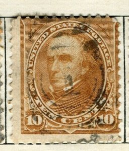 USA; 1898 early classic Presidential series used 10c. value