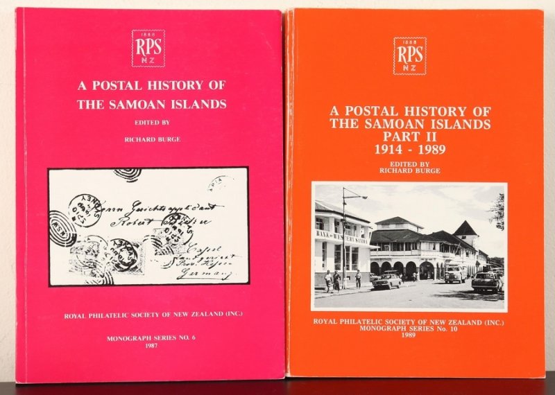 LITERATURE Samoa A Postal History of the Samoan Islands by R Burge. 