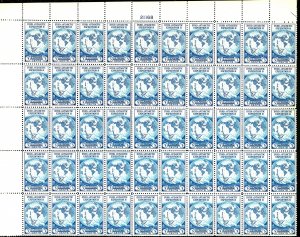 U.S. #733 MINT OG NH FULL SHEET OF STAMPS