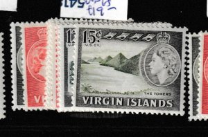 British Virgin Islands SG 178-187 MNH (5ggy)