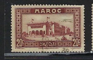 FRENCH MOROCCO 130 VFU Z3938-2