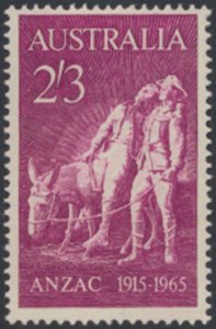 Australia   SC#  387  MNH   ANZAC see details & scans