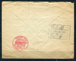 Latvia/Lettland. 1928 Used Cover Riga to Luzern Schweiz. Register Airmail l389s